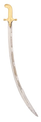Lot 516 - A SABRE OF EASTERN FORM, PROBABLY 18TH CENTURY