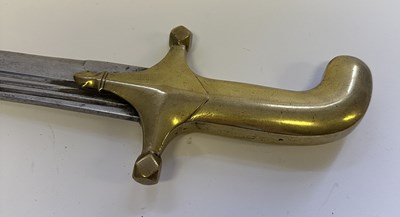 Lot 516 - A SABRE OF EASTERN FORM, PROBABLY 18TH CENTURY