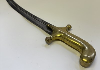 Lot 516 - A SABRE OF EASTERN FORM, PROBABLY 18TH CENTURY