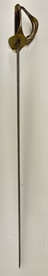 Lot 538 - A FRENCH ANXI CUIRASSIER’S SWORD, 20TH CENTURY, BEARING INSCRIPTION DATED 1813