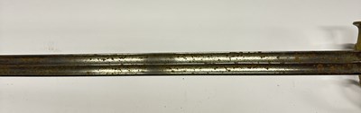 Lot 538 - A FRENCH ANXI CUIRASSIER’S SWORD, 20TH CENTURY, BEARING INSCRIPTION DATED 1813