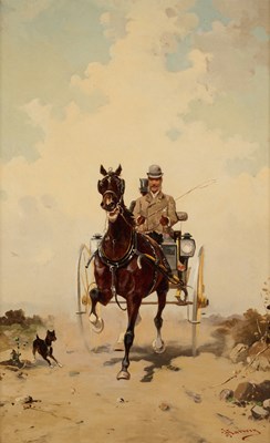 Lot 442 - ALFREDO TOMINZ (ITALIAN 1854-1936)