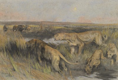 Lot 441 - ARTHUR WARDLE (BRITISH 1864-1949)