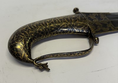 Lot 9 - AN INDIAN KHANJAR, LATE 19TH CENTURY