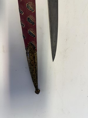 Lot 8 - AN INDIAN JADE-HILTED KARD WITH RAM’S HEAD POMMEL, 18TH CENTURY