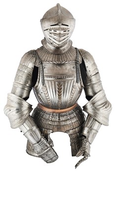 Lot 114 - A FINELY CONSTRUCTED HALF ARMOUR IN THE NORTH GERMAN STYLE OF CIRCA 1530, LATE 19TH CENTURY