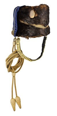 Lot 179 - AN OFFICER'S BUSBY OF THE 18TH HUSSARS