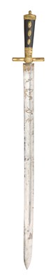 Lot 144 - A GERMAN HUNTING SWORD, EARLY 19TH CENTURY
