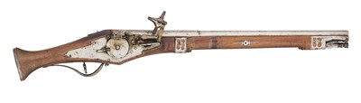 Lot 229 - AN ITALIAN 32 BORE WHEEL-LOCK HOLSTER PISTOL, EARLY 17TH CENTURY