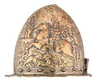 Lot 165 - AN ELECTROTYPE CABASSET IN THE NORTH ITALIAN STYLE OF CIRCA 1570