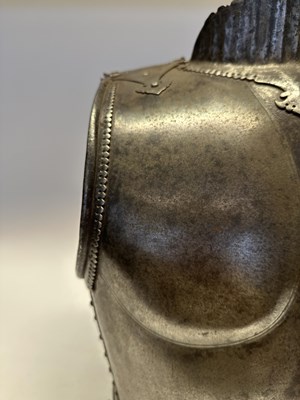 Lot 31 - A RARE CENTRAL INDIAN CUIRASS, 17TH/18TH CENTURY
