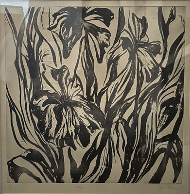Lot 16 - LAILA RAHMAN, 'IRISES'