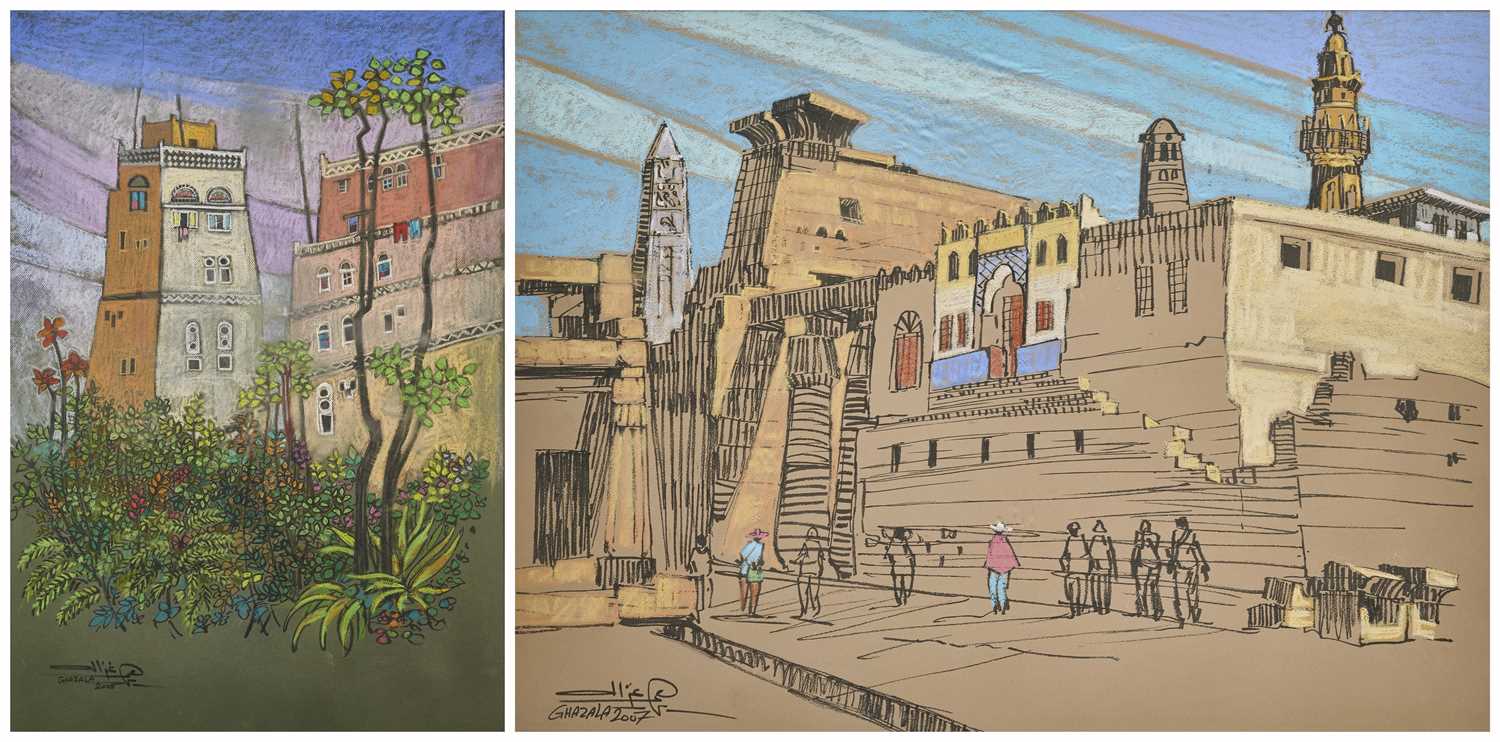 Lot 370 - IBRAHIM GHAZALA (EGYPTIAN B.1960)