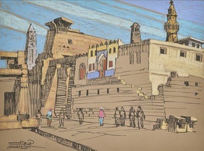 Lot 370 - IBRAHIM GHAZALA (EGYPTIAN B.1960)