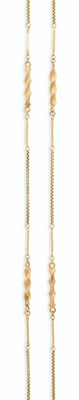 Lot 109 - FANCY LINK LONG CHAIN
