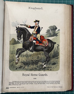 Lot 353 - BRITISH REGIMENTAL, MILITARY AND UNIFORM REFERENCE BOOKS: 37 VOLUMES