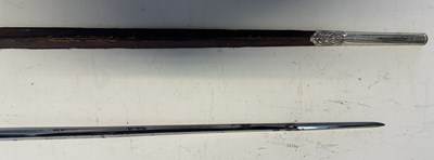 Lot 48 - A FINE ENGLISH SILVER-HILTED SMALL-SWORD RETAILED BY BOCK, COCKSPUR STREET, CHAR. CROSS, CIRCA 1768