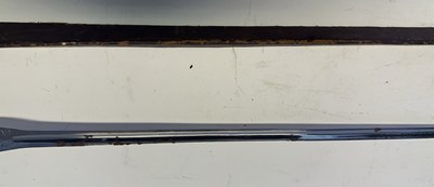 Lot 48 - A FINE ENGLISH SILVER-HILTED SMALL-SWORD RETAILED BY BOCK, COCKSPUR STREET, CHAR. CROSS, CIRCA 1768