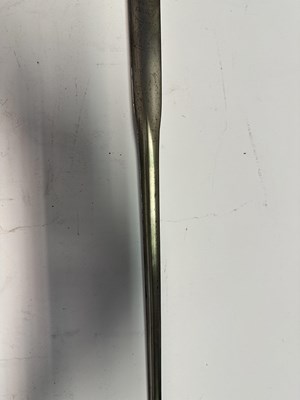 Lot 51 - AN ENGLISH SILVER-HILTED SMALL-SWORD, LONDON SILVER HALLMARKS FOR 1764, MAKER’S MARK OF