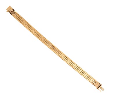 Lot 418 - FOUR ROW BRACELET, 1960s