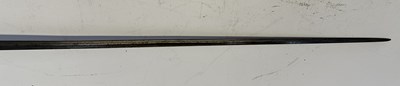 Lot 57 - A STEEL-HILTED SMALL-SWORD, LATE 18TH CENTURY, PROBABLY RUSSIAN