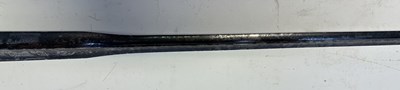 Lot 61 - A FRENCH SMALL-SWORD WITH CHISELLED AND GILT HILT, MID-18TH CENTURY