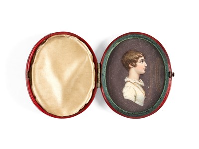 Lot 169 - PORTRAIT MINIATURE OF A LADY, BY MRS ANNA TREWINNARD (FL.1797-1806)