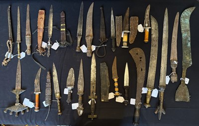 Lot 519 - THIRTY-FOUR VARIOUS AFRICAN DAGGERS, 20TH CENTURY AND LATER