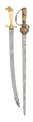Lot 404 - TWO HUNTING HANGERS, MID-18TH CENTURY, THE FIRST PROBABLY ENGLISH