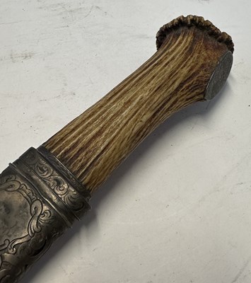 Lot 72 - A HIGHLAND DRESS DIRK, 19TH CENTURY