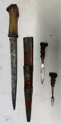 Lot 72 - A HIGHLAND DRESS DIRK, 19TH CENTURY