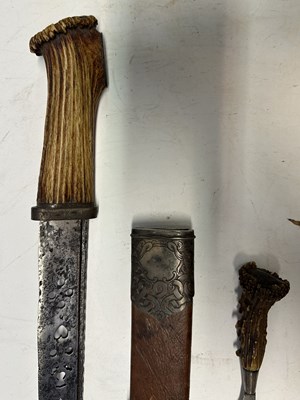 Lot 72 - A HIGHLAND DRESS DIRK, 19TH CENTURY