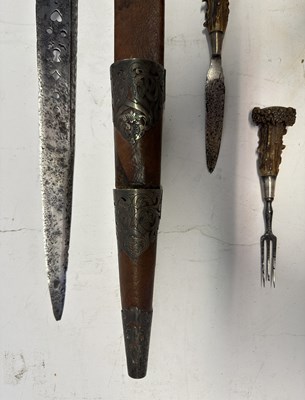 Lot 72 - A HIGHLAND DRESS DIRK, 19TH CENTURY