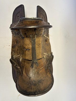 Lot 2 - A TIBETAN SADDLE, BRIDLE, AND A PAIR OF STIRRUPS, 18TH/19TH CENTURY OR EARLIER