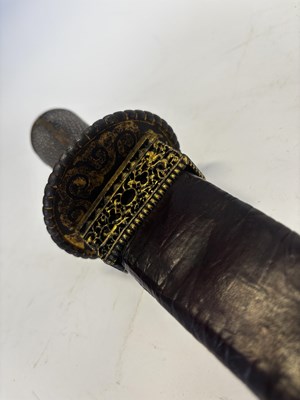 Lot 1 - A RARE TIBETAN DAGGER, 16TH/18TH CENTURY