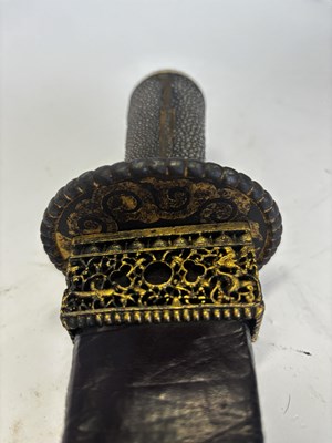 Lot 1 - A RARE TIBETAN DAGGER, 16TH/18TH CENTURY