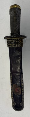 Lot 1 - A RARE TIBETAN DAGGER, 16TH/18TH CENTURY