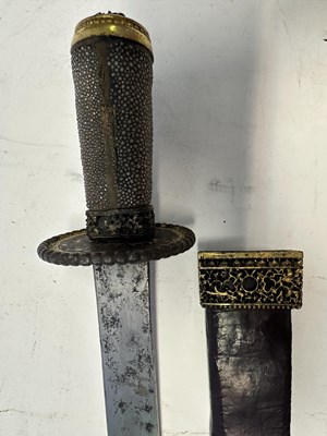 Lot 1 - A RARE TIBETAN DAGGER, 16TH/18TH CENTURY