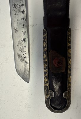 Lot 1 - A RARE TIBETAN DAGGER, 16TH/18TH CENTURY