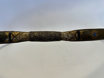 Lot 34 - A FINE OTTOMAN COMPOSITE LACQUERED BOW, 18TH/19TH CENTURY