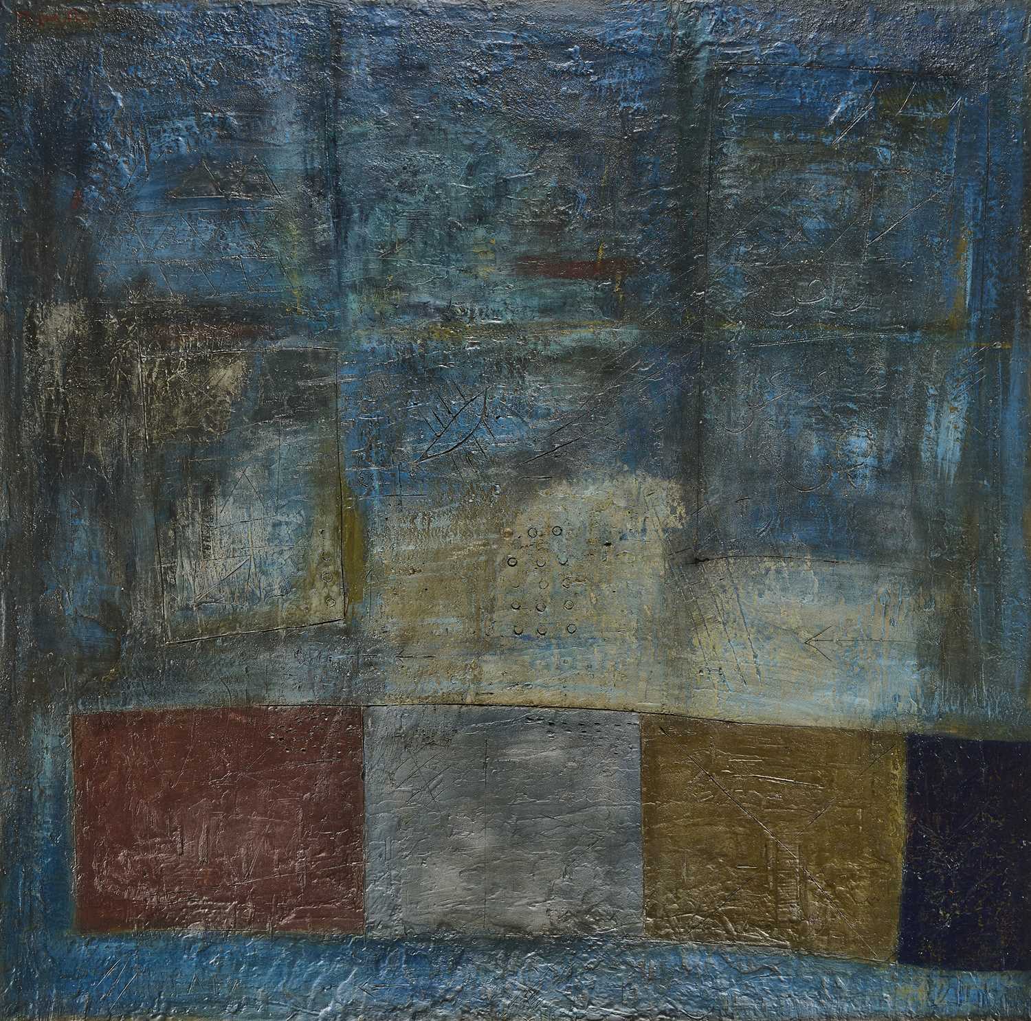 Lot 379 - BEARS THE SIGNATURE OF SHAKIR HASSAN AL-SAID (IRAQI 1925-2004)