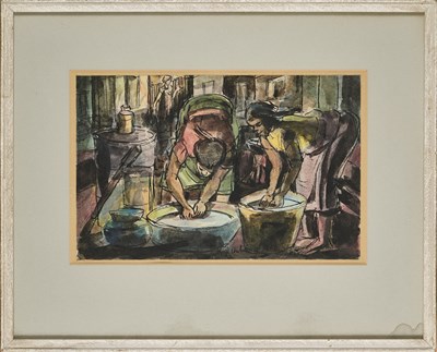 Lot 307 - KOFI ANTUBAM (GHANAIAN 1922-1964)