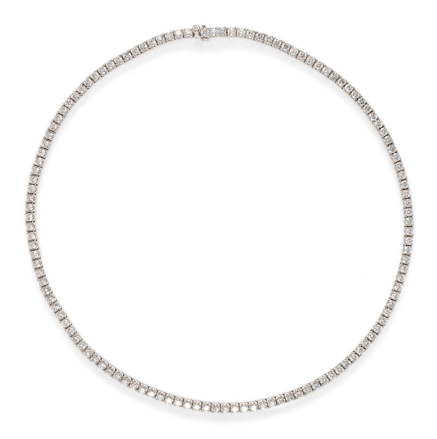 Lot 378 - H.STERN: DIAMOND LINE NECKLACE