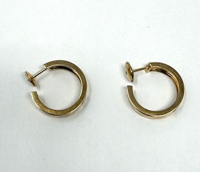 Lot 368 - CARTIER, LOVE: PAIR OF DIAMOND EARRINGS