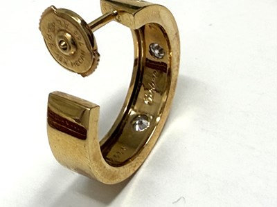 Lot 368 - CARTIER, LOVE: PAIR OF DIAMOND EARRINGS