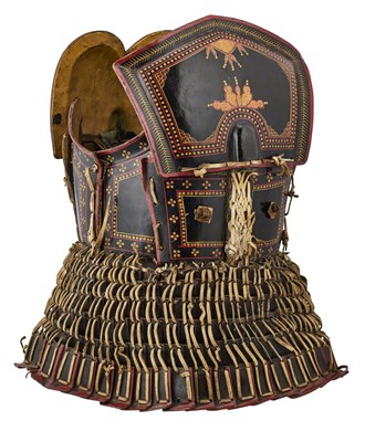 Lot 3 - A CHINESE CUIRASS, SOUTHWEST CHINA, 19TH/20TH CENTURY, YI OR NUOSUO (LOLO) PEOPLE