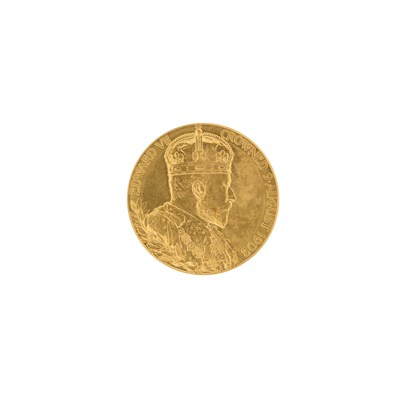 Lot 149 - A GOLD EDWARD VII CORONATION MEDAL, GEORGE WILLIAM DE SAULLES (1862-1903) FOR THE ROYAL MINT, 1902