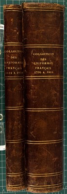 Lot 636 - VERNET, HORACE & LAMI, EUGENE: COLLECTION DES UNIFORMS DES ARMIES FRANCAISES DE 1791 A 1814 AND