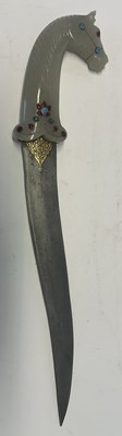 Lot 13 - AN INDIAN KHANJAR, 20TH CENTURY