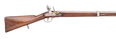 Lot 626 - AN AUSTRIAN FLINTLOCK MUSKET CONVERTED FROM A MODEL 1862/67 BREECH-LOADING INFANTRY MUSKET